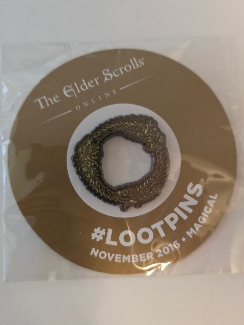 The Elder Scrolls Online Ouroboros Loot Pins November 2016 "Magical" Loot Crate